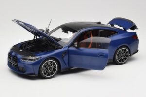 BMW M4 G82 Blauw Metallic Minichamps 1:18 113020123 Metaal — afbeelding 2 van 8