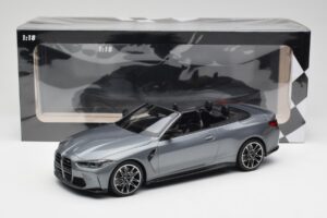 BMW M4 G82 Cabriolet Grey Metallic Minichamps 1:18 155021034 Metaal — afbeelding 6 van 6
