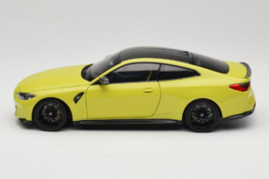 BMW M4 G82 Geel Dealer Editie Minichamps 1:18 80435A51949-R1 Metaal — afbeelding 6 van 10