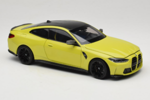 BMW M4 G82 Geel Dealer Editie Minichamps 1:18 80435A51949-R1 Metaal — afbeelding 9 van 10