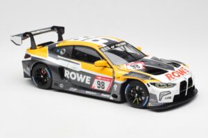 BMW M4 G82 GT3 Rowe Racing #98 ADAC 24 Hours Nürburgring 2022 Minichamps 1:18 113222098 Metaal — afbeelding 6 van 8