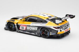 BMW M4 G82 GT3 Rowe Racing #98 ADAC 24 Hours Nürburgring 2022 Minichamps 1:18 113222098 Metaal — afbeelding 7 van 8