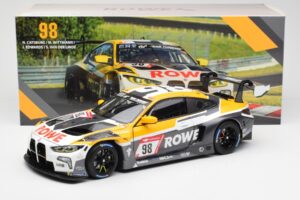 BMW M4 G82 GT3 Rowe Racing #98 ADAC 24 Hours Nürburgring 2022 Minichamps 1:18 113222098 Metaal — afbeelding 8 van 8