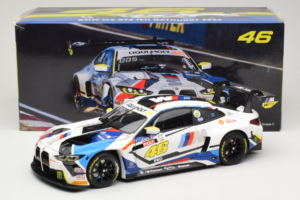 BMW M4 GT3 #46 V. Rossi / A. Farfus / M. Martin Team WRT 12 Hours of Bathurst 2023 Minichamps 1:18 113232146 Metaal — afbeelding 8 van 8