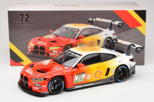 BMW M4 GT3 #72 D. Harper / M. Hesse / C. Weerts BMW M Team RMG 24 Hours of Nurburgring 2024 Minichamps 1:18 113242072 Metaal — afbeelding 8 van 8