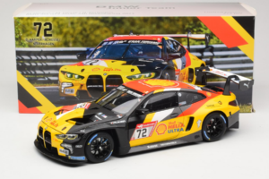 BMW M4 GT3 #72 D. Harper / M. Hesse / N. Verhagen BMW Junior Team 24 Hours of Nurburgring 2023 Minichamps 1:18 113232072 Meta — afbeelding 8 van 8