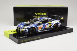 BMW M4 GT3 Team WRT #46 V. Rossi / A. Al-Harthy / M. Martin DNF 24 Hours of Le Mans 2024 Minichamps 1:18 113242446 Metaal — afbeelding 8 van 8