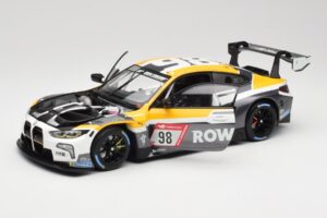 BMW M4 GT3 #98 M. Wittmann / S. van der Linde Rowe Racing ADAC 24h Nurburgring 2023 Minichamps 1:18 113232098 Metaal — afbeelding 2 van 8
