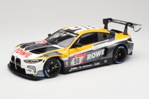 BMW M4 GT3 #98 M. Wittmann / S. van der Linde Rowe Racing ADAC 24h Nurburgring 2023 Minichamps 1:18 113232098 Metaal