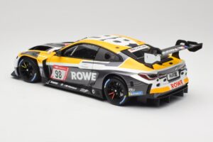 BMW M4 GT3 #98 M. Wittmann / S. van der Linde Rowe Racing ADAC 24h Nurburgring 2023 Minichamps 1:18 113232098 Metaal — afbeelding 7 van 8