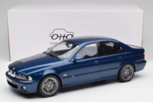BMW M5 E39 Avus Blauw Otto 1:12 G073 Hars — afbeelding 6 van 6