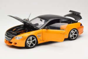 BMW M6 E63 AC Schnitzer Tension Yellow & Black Norev 1:18 183550 Metaal — afbeelding 2 van 8