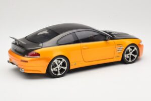 BMW M6 E63 AC Schnitzer Tension Yellow & Black Norev 1:18 183550 Metaal — afbeelding 3 van 8