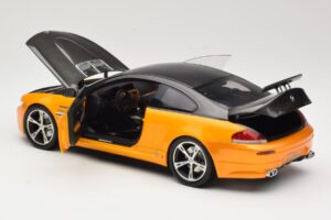BMW M6 E63 AC Schnitzer Tension Yellow & Black Norev 1:18 183550 Metaal — afbeelding 5 van 8