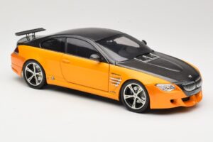 BMW M6 E63 AC Schnitzer Tension Yellow & Black Norev 1:18 183550 Metaal — afbeelding 6 van 8