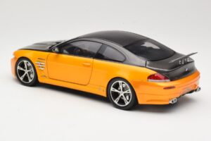 BMW M6 E63 AC Schnitzer Tension Yellow & Black Norev 1:18 183550 Metaal — afbeelding 7 van 8