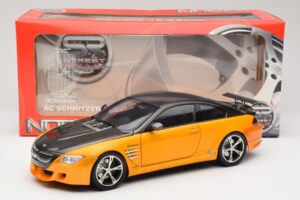 BMW M6 E63 AC Schnitzer Tension Yellow & Black Norev 1:18 183550 Metaal — afbeelding 8 van 8