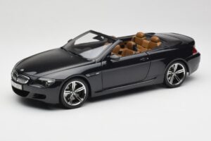 BMW M6 E64 Cabriolet Sapphire Black Kyosho 1:18 80430417424 Metaal
