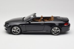 BMW M6 E64 Cabriolet Sapphire Black Kyosho 1:18 80430417424 Metaal — afbeelding 5 van 9