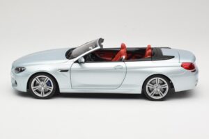 BMW M6 F12 Cabriolet Silverstone Silver Paragon 1:18 8043225656 Metaal — afbeelding 4 van 8
