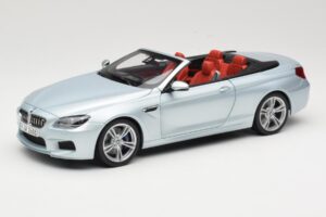 BMW M6 F12 Cabriolet Silverstone Silver Paragon 1:18 8043225656 Metaal