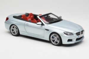 BMW M6 F12 Cabriolet Silverstone Silver Paragon 1:18 8043225656 Metaal — afbeelding 6 van 8
