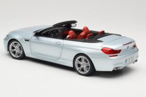 BMW M6 F12 Cabriolet Silverstone Silver Paragon 1:18 8043225656 Metaal — afbeelding 7 van 8