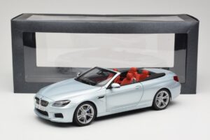 BMW M6 F12 Cabriolet Silverstone Silver Paragon 1:18 8043225656 Metaal — afbeelding 8 van 8