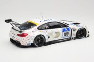 BMW M6 GT3 F13 #100 Schubert Motorsport J. Edwards / J. Klingmann 24h Nurburgring 2016 Minichamps 1:18 155162611 Metaal — afbeelding 2 van 6