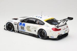 BMW M6 GT3 F13 #100 Schubert Motorsport J. Edwards / J. Klingmann 24h Nurburgring 2016 Minichamps 1:18 155162611 Metaal — afbeelding 5 van 6