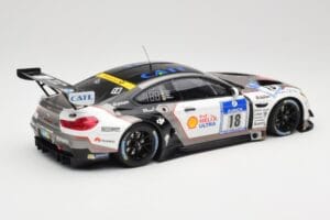 BMW M6 GT3 F13 #18 Schubert Motorsport A. Farfus / J. Krohn 24h Nurburgring 2016 Minichamps 1:18 155162618 Metaal — afbeelding 2 van 6