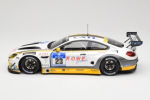 BMW M6 GT3 F13 #23 Rowe Racing A. Sims / P. Eng 24h Nurburgring 2016 Minichamps 1:18 155162623 Metaal — afbeelding 3 van 6