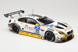 BMW M6 GT3 F13 #23 Rowe Racing A. Sims / P. Eng 24h Nurburgring 2016 Minichamps 1:18 155162623 Metaal — afbeelding 4 van 6