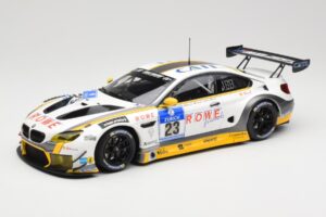BMW M6 GT3 F13 #23 Rowe Racing A. Sims / P. Eng 24h Nurburgring 2016 Minichamps 1:18 155162623 Metaal