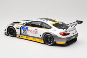 BMW M6 GT3 F13 #23 Rowe Racing A. Sims / P. Eng 24h Nurburgring 2016 Minichamps 1:18 155162623 Metaal — afbeelding 5 van 6