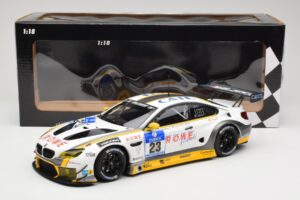 BMW M6 GT3 F13 #23 Rowe Racing A. Sims / P. Eng 24h Nurburgring 2016 Minichamps 1:18 155162623 Metaal — afbeelding 6 van 6