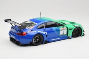 BMW M6 GT3 F13 #3 Falken Motorsports P. Düsseldorf / J. Müller VLN Winner Heat 4 2017 Minichamps 1:18 153172693 Metaal — afbeelding 2 van 6