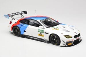 BMW M6 GT3 F13 #42 BMW Team Schnitzer R. Collard / P. Eng ADAC GT Masters Oschersleben 2017 Minichamps 1:18 155172652 Metaal — afbeelding 4 van 6