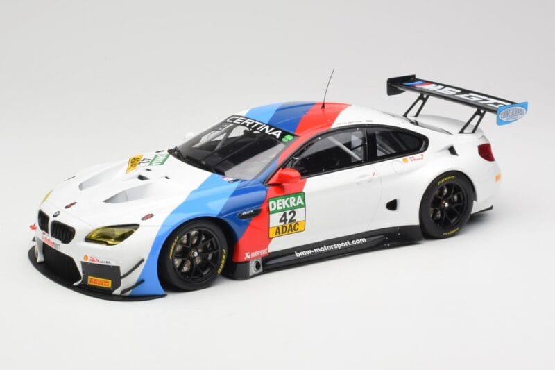 BMW M6 GT3 F13 #42 BMW Team Schnitzer R. Collard / P. Eng ADAC GT Masters Oschersleben 2017 Minichamps 1:18 155172652 Metaal