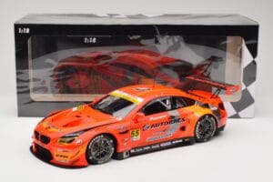 BMW M6 GT3 F13 #55 Autobacs Racing Team R. Takagi / K. Kobayashi Super GT Series 2016 Minichamps 1:18 155162655 Metaal — afbeelding 6 van 6