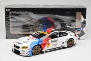 BMW M6 GT3 F13 #7 BMW Team Studie AG J. Muller / S. Ara Super GT Series 2016 Minichamps 1:18 155162607 Metaal — afbeelding 6 van 6