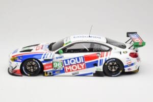 BMW M6 GT3 F13 #96 Turner Motorsport B. Auberlen / R. Foley Class Winner Petit Le Mans 2019 Minichamps 1:18 153192696 Metaal — afbeelding 3 van 6