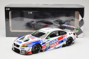 BMW M6 GT3 F13 #96 Turner Motorsport B. Auberlen / R. Foley Class Winner Petit Le Mans 2019 Minichamps 1:18 153192696 Metaal — afbeelding 6 van 6