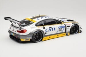 BMW M6 GT3 F13 #98 Rowe Racing M. Palttala / N. Catsburg 2nd Place 24 Hours of Nurburgring 2017 Minichamps 1:18 155172698 Met — afbeelding 2 van 6