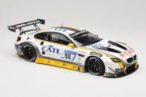 BMW M6 GT3 F13 #98 Rowe Racing M. Palttala / N. Catsburg 2nd Place 24 Hours of Nurburgring 2017 Minichamps 1:18 155172698 Met — afbeelding 4 van 6