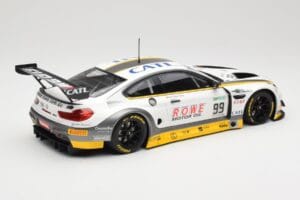 BMW M6 GT3 F13 #99 Rowe Racing P. Eng / M. Martin 24 Hours of Spa 2017 Minichamps 1:18 155172689 Metaal — afbeelding 2 van 6