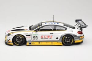 BMW M6 GT3 F13 #99 Rowe Racing P. Eng / M. Martin 24 Hours of Spa 2017 Minichamps 1:18 155172689 Metaal — afbeelding 3 van 6