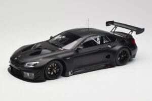 BMW M6 GT3 F13 Plain Body Version Matte Black Minichamps 1:18 155162610 Metaal