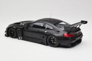 BMW M6 GT3 F13 Plain Body Version Matte Black Minichamps 1:18 155162610 Metaal — afbeelding 5 van 6