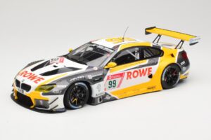 BMW M6 GT3 Rowe Racing #99 A. Sims / N. Catsburg / N. Yelloly Winners 24 Hours Nurburgring 2020 Minichamps 1:18 155202699 Met